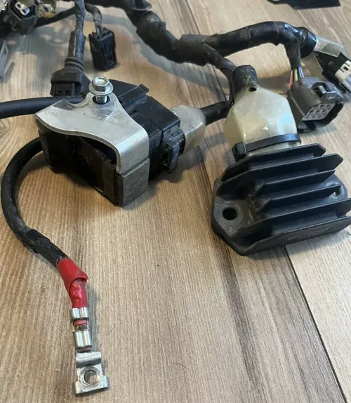 2022 Honda CRF450RWE Wire Harness with Ignition Coil and Handlebar Switches OEM