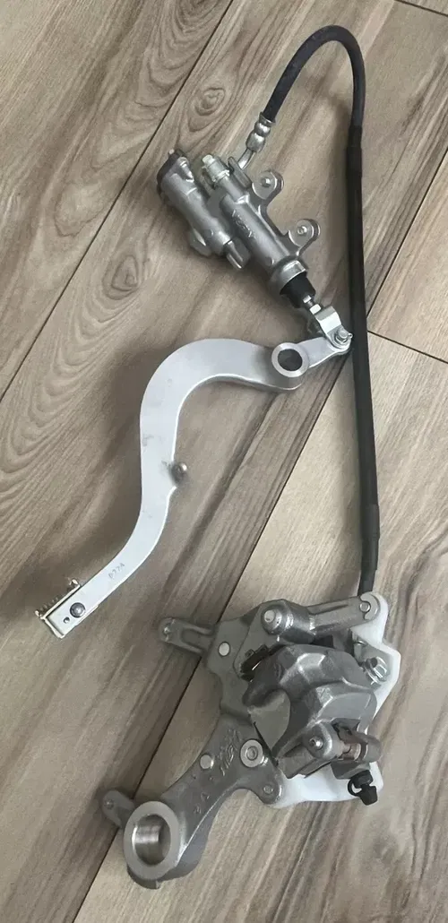 2024 kx450 rear brake assembly new Kx 450x 450 250 Caliper Master Cylinder 24 25