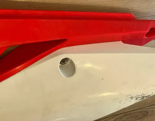 2017 honda CRF450 crf450 Left side rear number plate side plastic #2