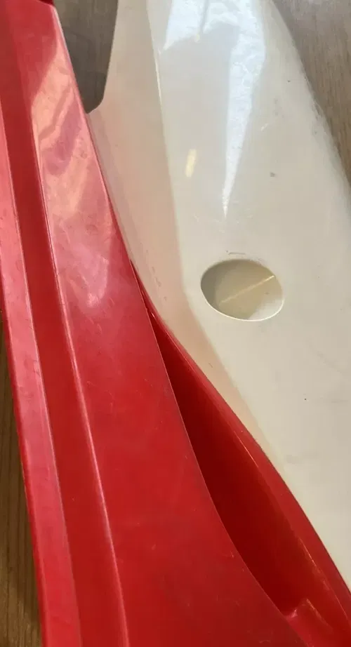 2017 honda CRF450 crf450 Left side rear number plate side plastic #2
