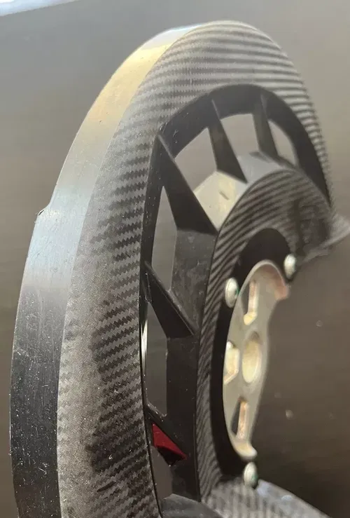 Acerbis X-Brake Front Disc Cover with Mounting Kit Black
