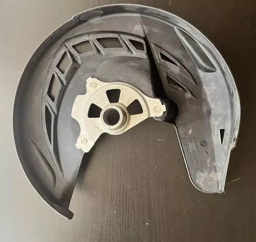 Acerbis X-Brake Front Disc Cover with Mounting Kit Black