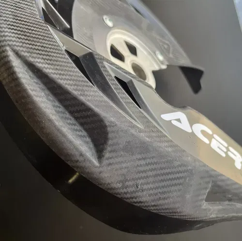 Acerbis X-Brake Front Disc Cover with Mounting Kit Black