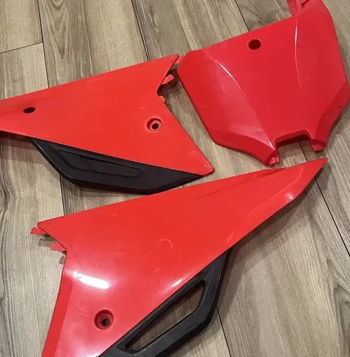 Honda CRF250 22-24 CRF450 21-24 Plastics Fenders Number Plates OEM Complete 185