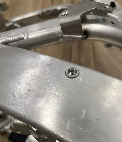 OEM 2024 Yamaha YZ450X Main Frame Chassis