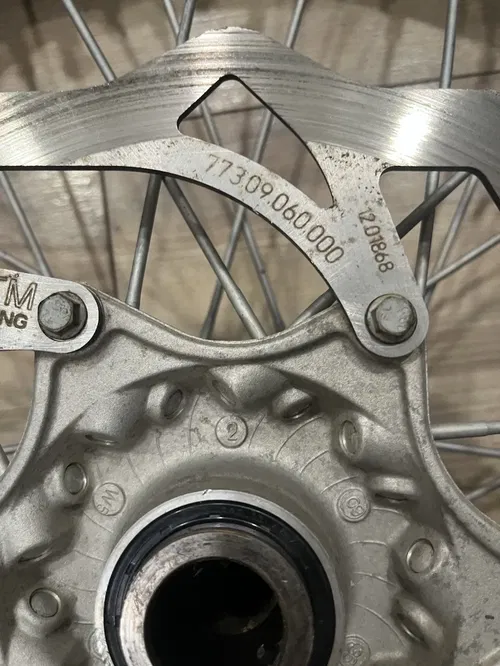 2016-2022 KTM 450 SX-F Black Excel Front Wheel Husqvarna 125-450 SX SXF FC TC