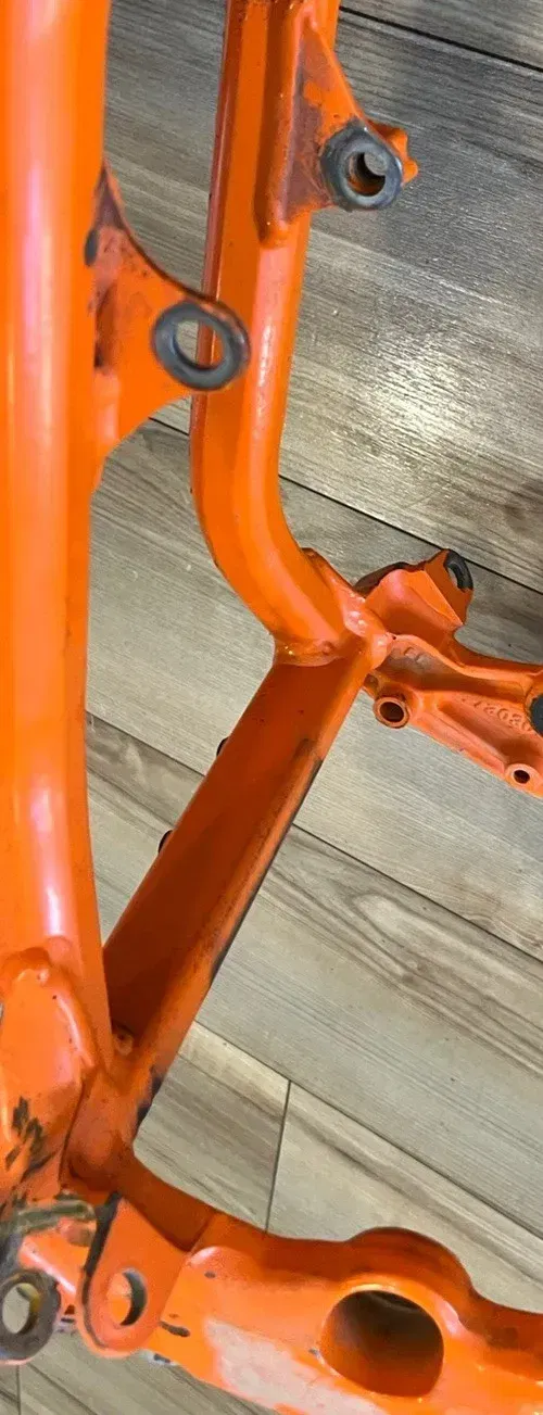 2009-2010 KTM 400 450 530 EXC XC-W OEM Frame (Stock Chassis Main '09 10)