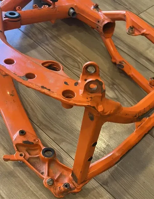 2009-2010 KTM 400 450 530 EXC XC-W OEM Frame (Stock Chassis Main '09 10)