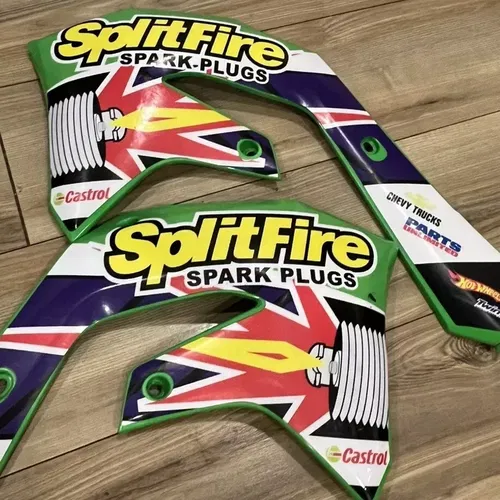 Graphic Kit for 2019-2021 Kawasaki KX450f Splitfire Decals logo sticker