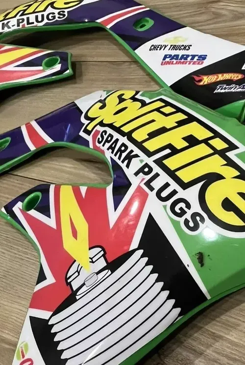 Graphic Kit for 2019-2021 Kawasaki KX450f Splitfire Decals logo sticker