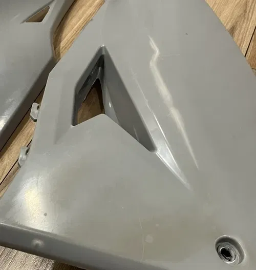 KAWASAKI KX450F 2019 - 2023 KX250F 22 - 23 FACTORY LOOK NUMBER PLATE BACKGROUNDS