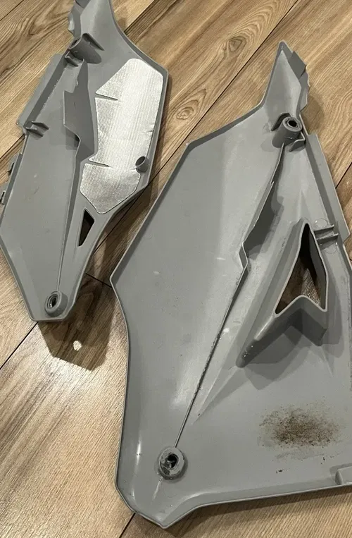 KAWASAKI KX450F 2019 - 2023 KX250F 22 - 23 FACTORY LOOK NUMBER PLATE BACKGROUNDS