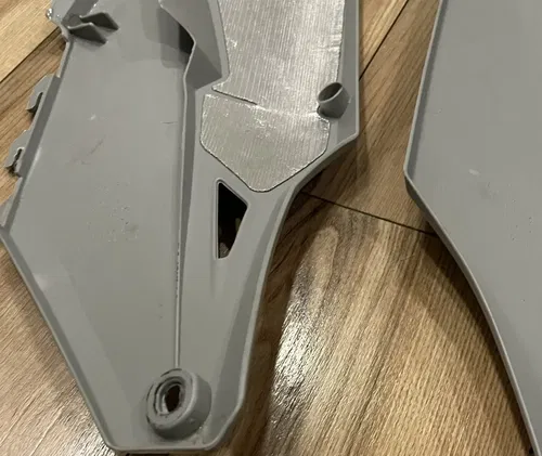 KAWASAKI KX450F 2019 - 2023 KX250F 22 - 23 FACTORY LOOK NUMBER PLATE BACKGROUNDS