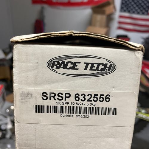 Race Tech 5.8kg Rear Spring black
