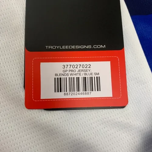 Troy Lee Designs GP Pro Blends Gear Set S/30 White/Blue Small Jersey 30 Pants