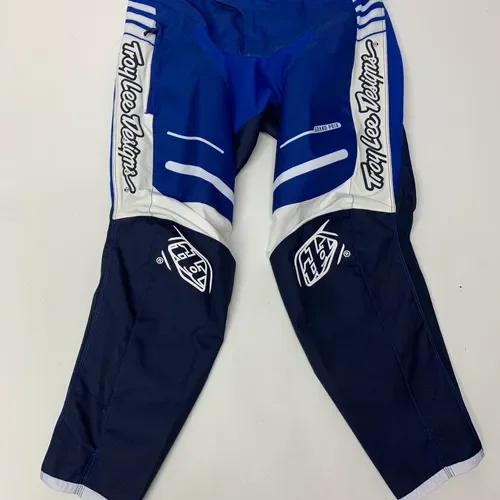Troy Lee Designs GP Pro Blends Gear Set - White / Blue - Large Jersey / 34 Pants