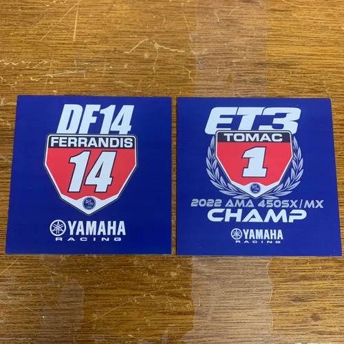 Eli Tomac And Dylan Ferrandis Star Racing Yamaha Magnets