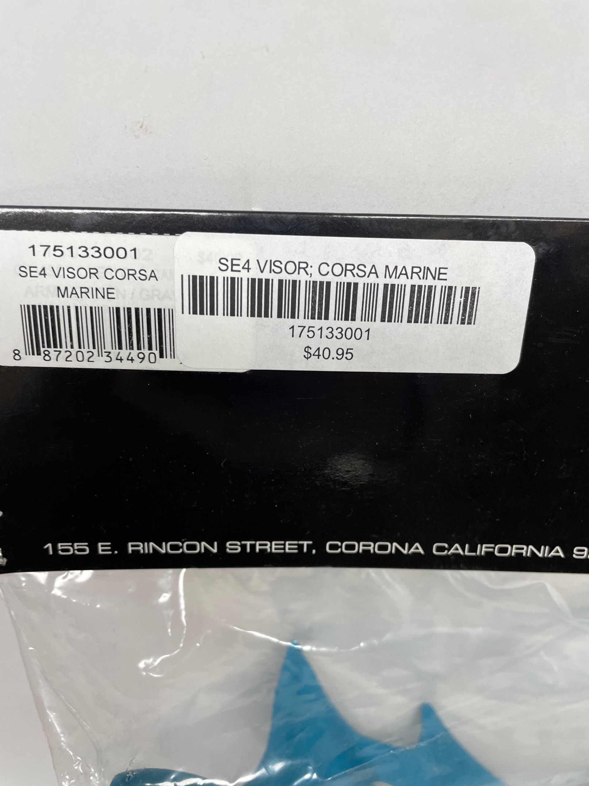 Troy Lee Designs SE4 Visor - Corsa - Marine