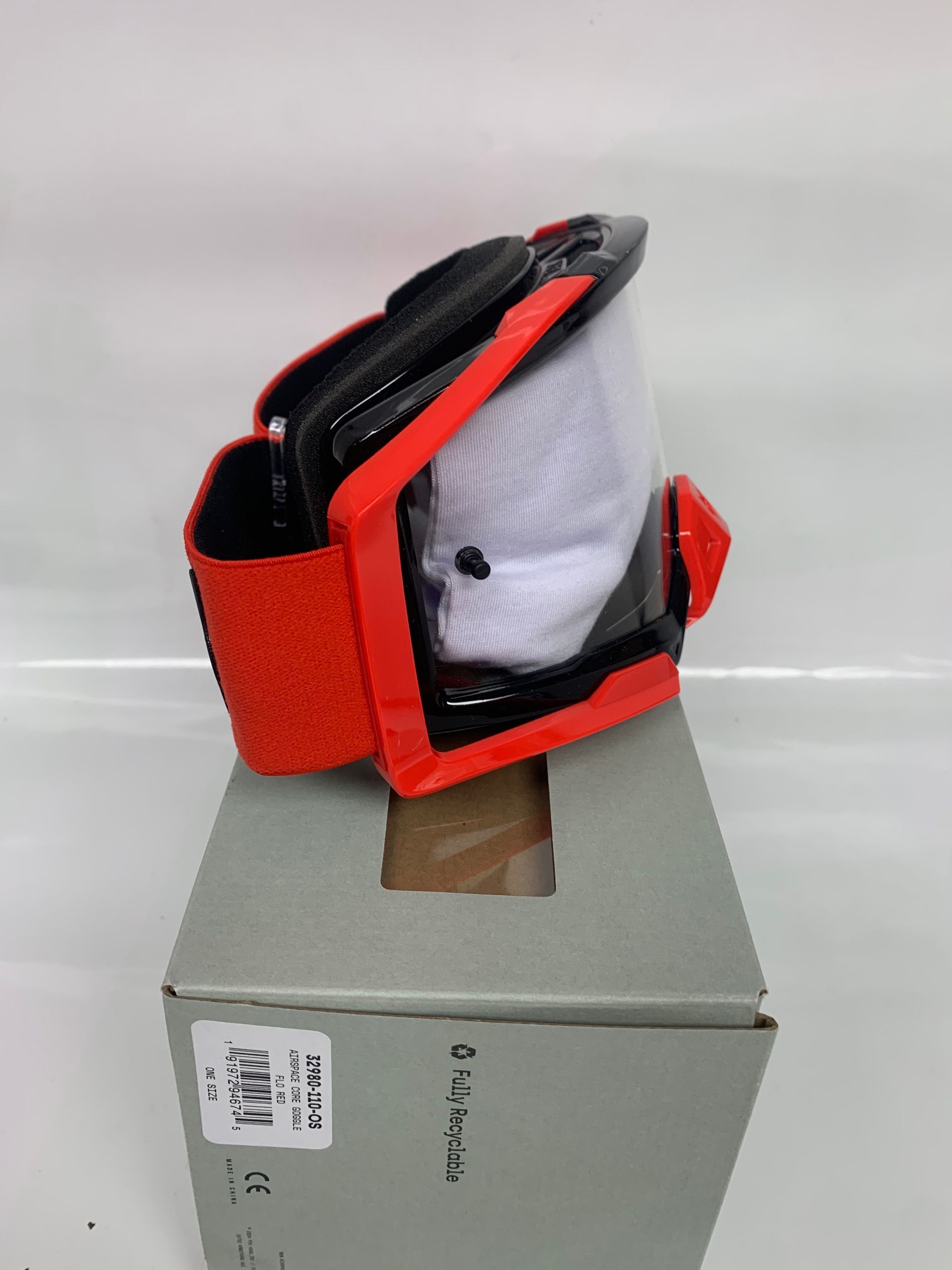 Brand New Fox Racing Airspace Core Goggles - Flo Red