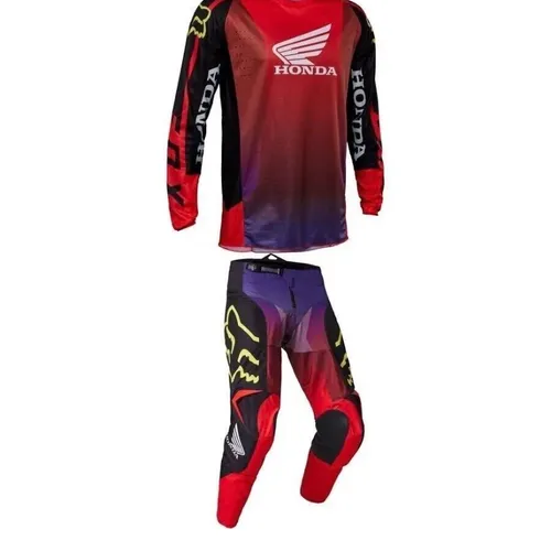 Fox Racing 180 Honda Gear Set - Size Medium Jersey 32 Pants