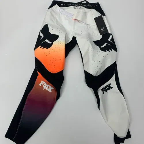 Fox 360 Streak Gear Combo Medium Jersey / 32 Pant White / Orange