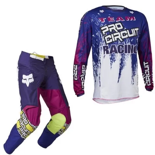 Fox Racing 180 Pro Circuit Gear Set Size Medium Jersey 32 Pant M/32