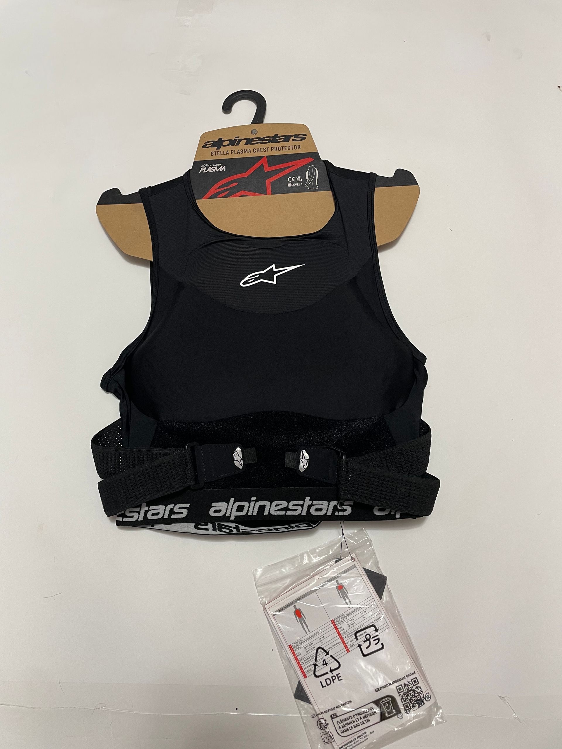 Alpinestars Women's Stella Plasma Roost Guard - Large - Black/White