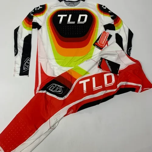 Troy Lee Designs SE Ultra Reverb S/30 - Red/White - Small Jersey 30 Pants