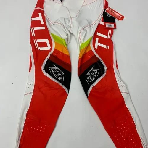 Troy Lee Designs SE Ultra Reverb S/30 - Red/White - Small Jersey 30 Pants