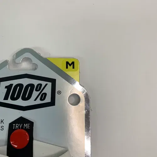 100% iTrack Gloves - Aqua - Size Medium