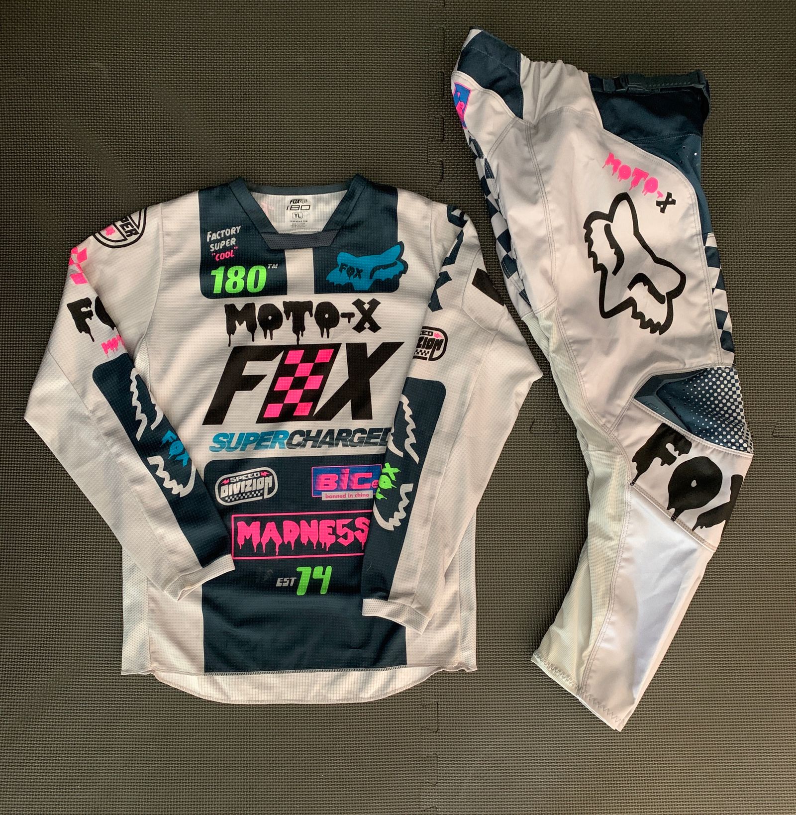 Fox racing baby pajamas 2025