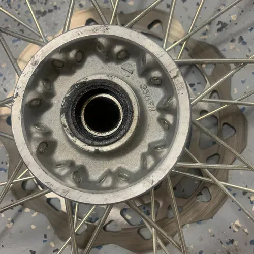 RMZ front wheel