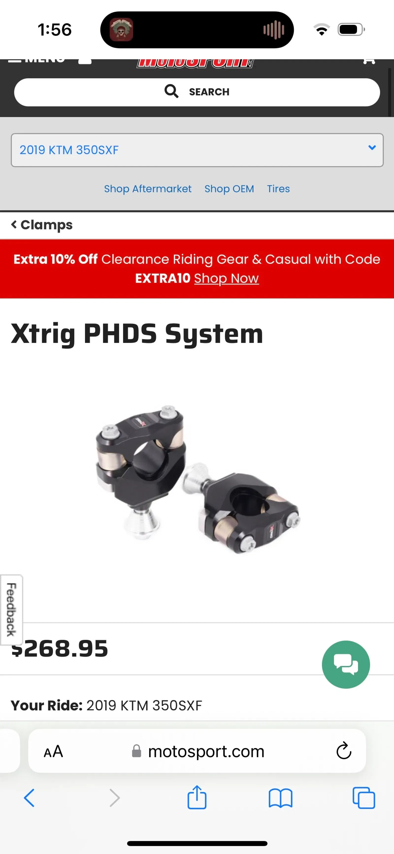Xtrig OEM PHDS Clamps
