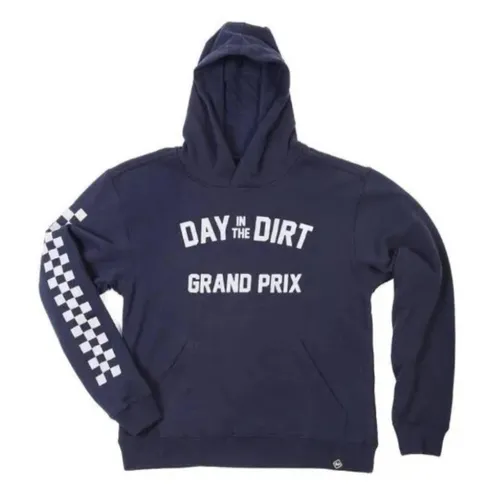 Fasthouse Day In The Dirt 24 Hoodie - Size XXL - Blue