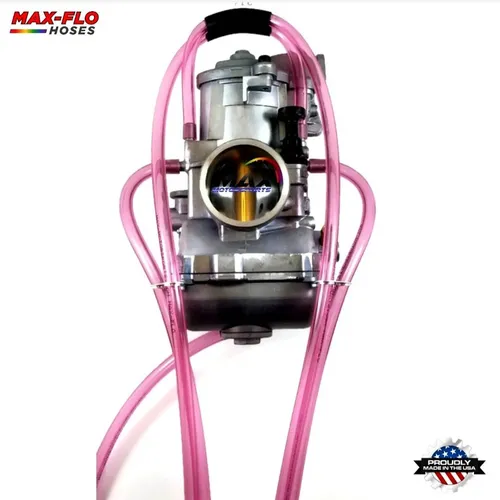 Replica Pink Carburetor Vent Hose 2&4 Stroke Keihin/Mikuni