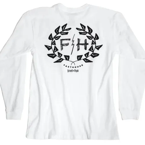 Fasthouse Victory Wreath Long Sleeve Tee - Size Med.