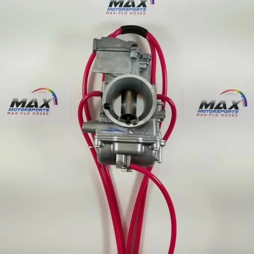 Nuke Red Carburetor Vent Hose Kit 2&4 Stroke Keihin/Mikuni