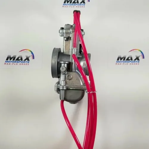 Nuke Red Carburetor Vent Hose Kit 2&4 Stroke Keihin/Mikuni