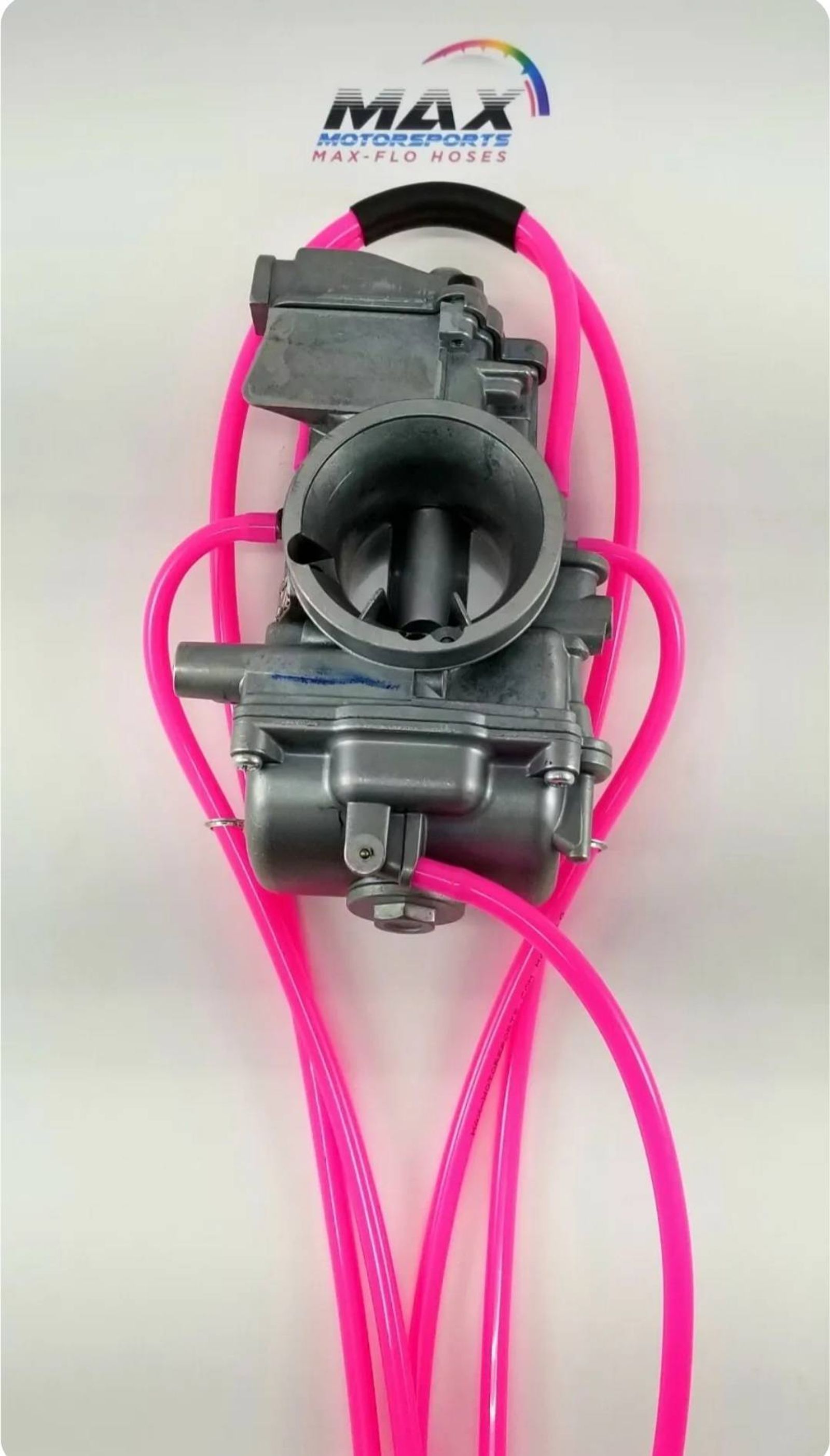 Neon Pink Carburetor Vent Hose Kit 2&4 Stroke Keihin /Mikuni
