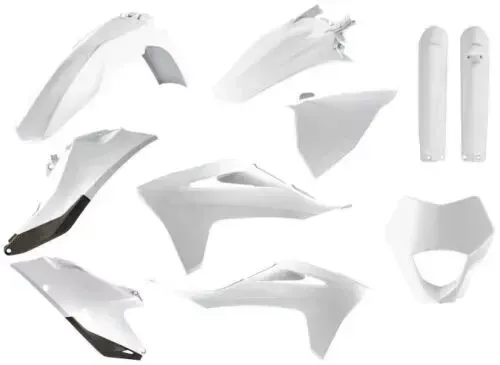 POLISPORT Full Enduro Kit 2021-23 Gas Gas EC250 EC300 EC350 91027 White IN STOCK
