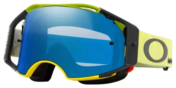 バイクウェア・装備 oakley airbrake ice iridium Oakley Airbrake TLD Speed Stars MX Goggle - Black Ice