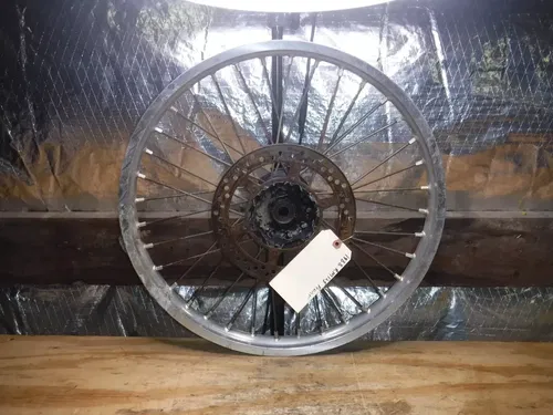 1988 Suzuki Rm125 Front Wheel Hub Spokes Rim Complete