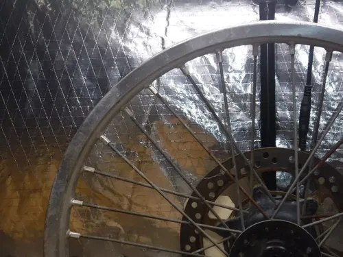 1988 Suzuki Rm125 Front Wheel Hub Spokes Rim Complete