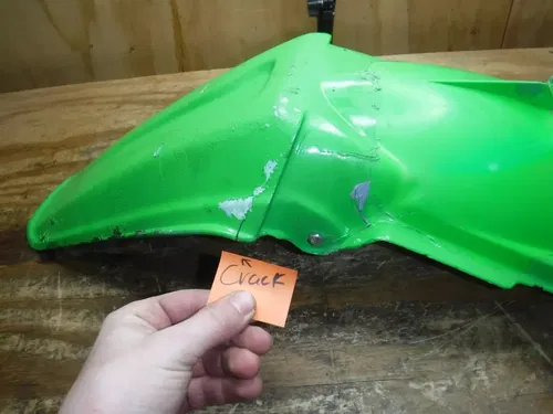 1997 Kx125 (A) Rear Fender Tail Plastics Plastic Green 1994 1995 1996 1998