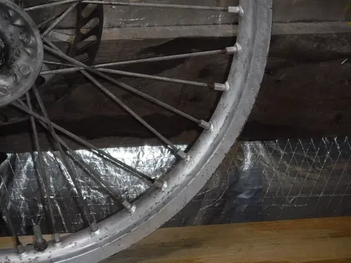 Yz125 Front Wheel Hub Spokes Rim Complete 1993