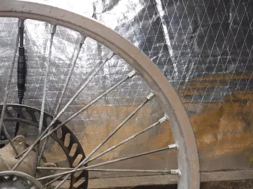 Yz125 Front Wheel Hub Spokes Rim Complete 1993