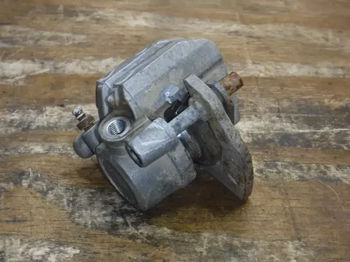 1990 KDX200 Kawasaki Front Brake Caliper Pads Hose Line Pipe