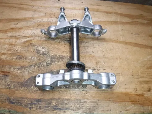 1987 Yz80 * Triple Trees Clamps Yokes Steering Stem Bar Clamps