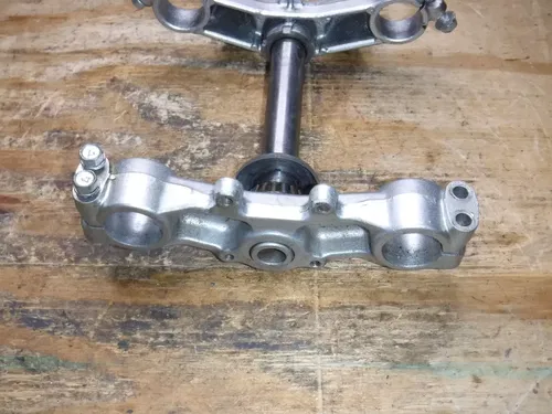 1987 Yz80 * Triple Trees Clamps Yokes Steering Stem Bar Clamps