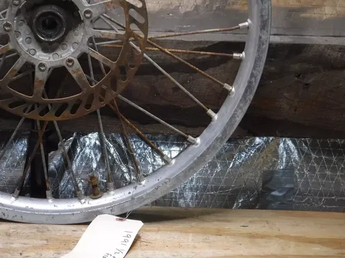 Yz250 Front Wheel Hub Rim Spokes Complete 1991